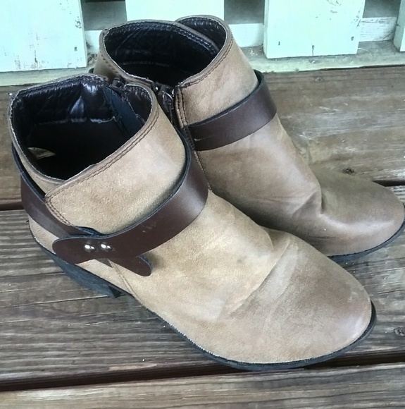 Brown Booties - Picture 1 of 5